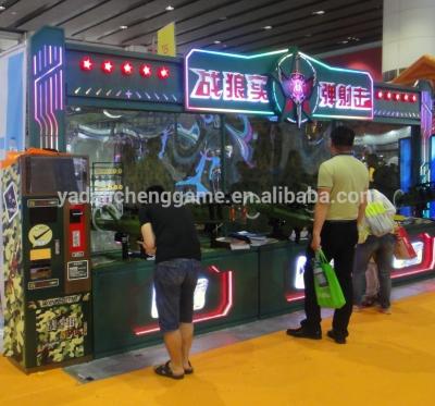 Cina Popular Hero Coin Operated Arcade Machine Gun Shooting Hunting Game Machine 6 Players in vendita