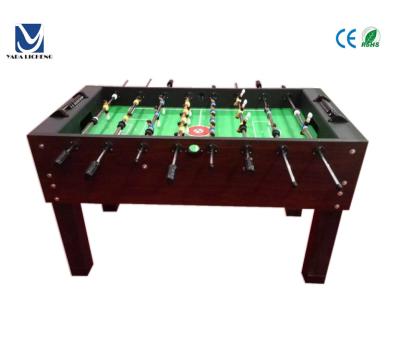 China Wooden Coin Operated Football Table Soccer Table Amusement Interesting Soccer Table for sale