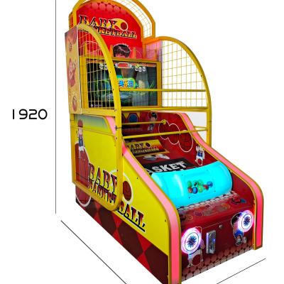 China 2021 New Kids Loved Street Baby Basketball Game Cool Igniting Coin Operated Machine With Electric Scoring And Ticket W810*D1900*H1860mm for sale