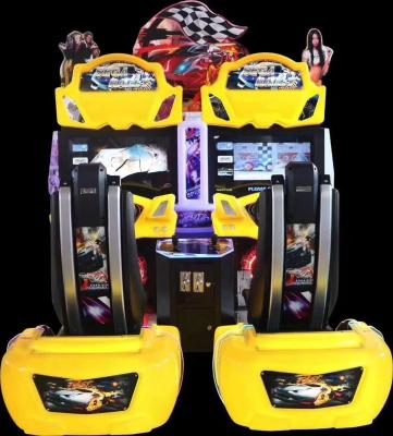 China Amusement Center Racing Car Simulator Arcade Redemption Game Machine 2 Coin Operated Players for sale