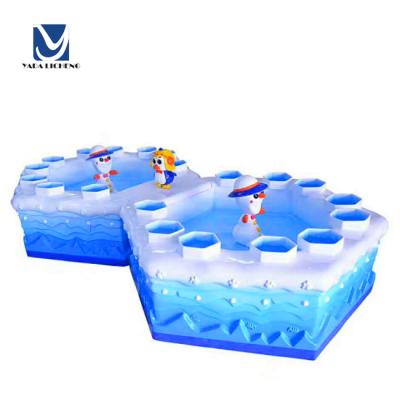 Cina Fiberglass Amusement Kids Snow Fiberglass Ice Fishing Waters Pond Game Machine in vendita