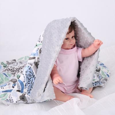 China PORTABLE baby bean blanket baby crib nap quilt autumn and winter thickened four seasons baby blanket for sale