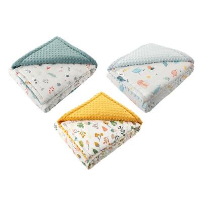 China Baby Blanket Beanie Comfort Soft Anti-Static Blanket Baby Blankets For Newborns for sale