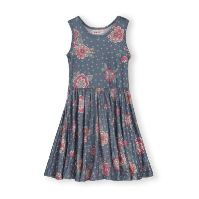 China Breathable One-Piece Kids Girls Dress Home Clothes Cotton Children Sleep Dress for sale