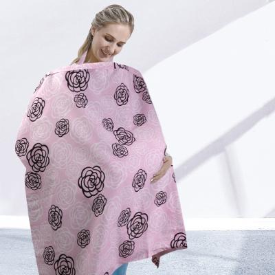 China Multifunctional Breathable Nursing Cover Scarf Cotton Breastfeeding Cover Ups for sale