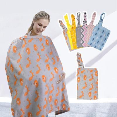 China YLA-NC-005 Mother Care Apron Breathable Nursing Scarf Nursing Cover Scarf For Breastfeeding for sale