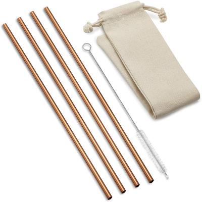 China Sustainable Metal Straws Stainless Steel Drinking Straws 8.5