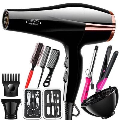 China Professional German Air Ionic Cold-Hot Negative Ion Professional Hair Dryer Home Hair Salon High Power Hair Dryer Blue Light Hair Dryer for sale