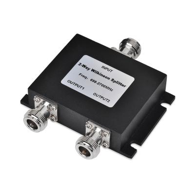 China High Quality Signal Amplifier Mobile Phone 698-2700mh Power Splitter 1/2 Microstrip Multi Branch Pipe 13cm*12cm*2.5 for sale