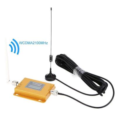 China 2100 Display 3G Mobile Phone Signal Booster Sucker Foreign Trade Suit Supplement Smart Gold Repeater MI-3G for sale