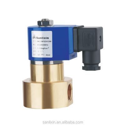 China viton-petf-peek high pressure direct acting solenoid valve for sale