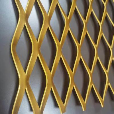 China Factory Supply Easily Assembled Heavy Duty Aluminum Sheet Expanded Metal Grille Wire Mesh Expanded Fencing Panels for sale