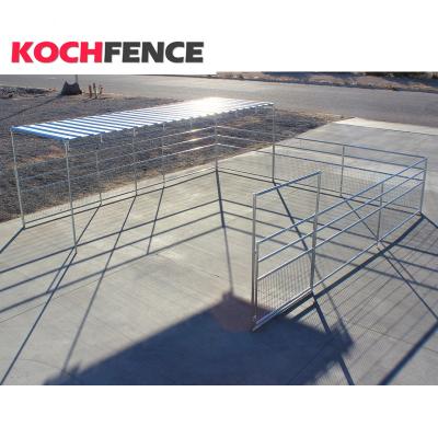 China Easily Assembled Animal High Quality Galvanized Cattle Horse Fence Netting Cattle Fence Farm Fence for sale