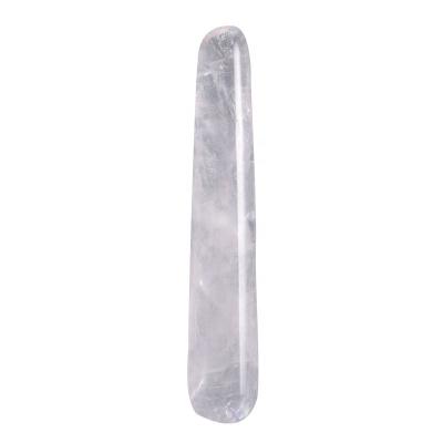 China Wholesale Natural Clear Quartz Crystal Face Wand Massage for sale