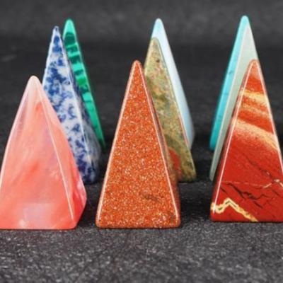 China China wholesale natural agate pyramid crystal stone crystal gift box for sale