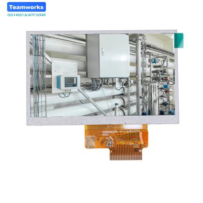 China Industrial Application One Year Warranty 5.0 Year Warranty 480*272 Inch 480*272 LCD Display TN+RGB TFT Display Module LCM Panel High Quality Customizable Screen for sale