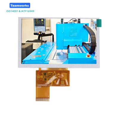 China Industrial Application Direct Sales One Year Warranty 5.0 Inch 800*480 Lcd Screen Show TN+RGB Custom Made Lcd Show Display Module To Tft Monitor Tft LCD for sale