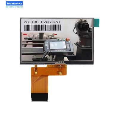 China Industrial Application High Quality Customizable Mini Tft Lcd Display 4.3 Inch 480*272 TN+RGB One Year Warranty Tft LCD Panel LCM Module Screen for sale