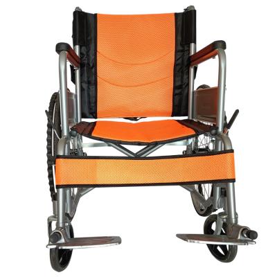 China Rehabilitation Center Power Portable Lightweight Steel Wheelchair Foldable Disabled Electric Wheelchair for sale