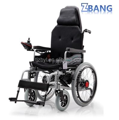 China Rehabilitation Center Customized Extensive Lightweight Folding Power Electric Wheelchair for sale