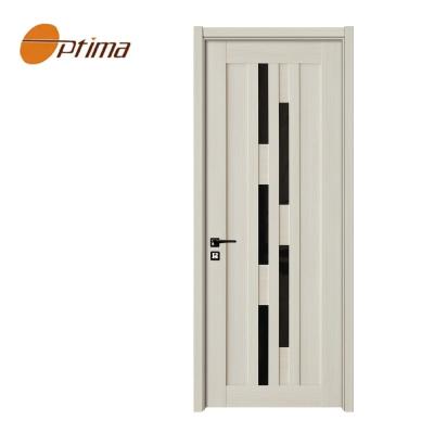 China DOOR of Sound Insulation MDF Russia PVC PANEL DOOR .EGYPT for sale