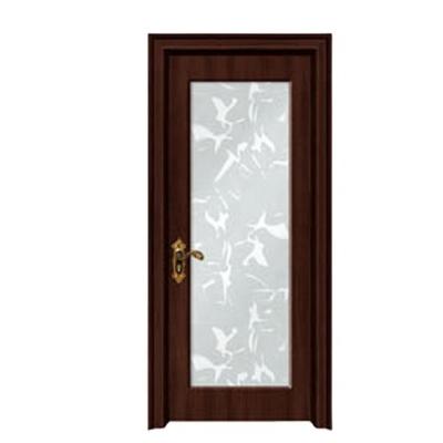 China Modern PVC Kings Interior Glass Door Factory for sale