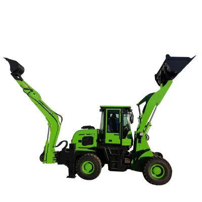 China Construction worksÂ   New Loader Backhoe with PTO Weichai 4 Wheel Drive Backhoe and Loader for sale