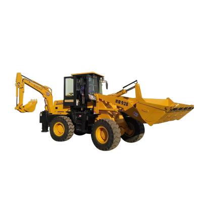 China Construction worksÂ   4x4 compact tractor with loader and backhoe with backhoe loader for sale