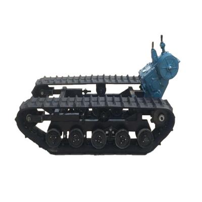 China Construction worksÂ   Factory directly supply 6 tons steel track chassis with good performance and durability for sale