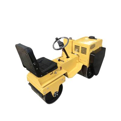 China Construction worksÂ   New cheap 0.8ton ride on double drum road rollers for sale