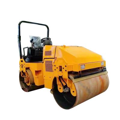 China Construction worksÂ   4ton Front Vibration Mini Drum Single Drum Road Roller For Soil Compaction for sale