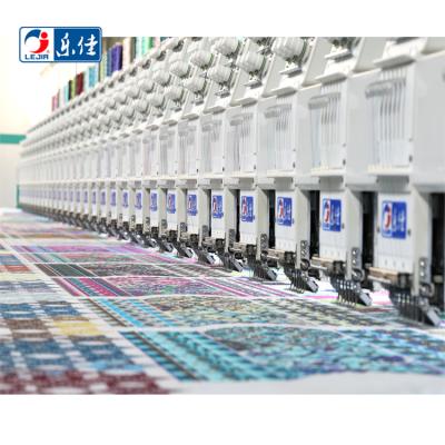 China tajima hotels 6 needles12 heads flat computerized embroidery machine from lejia for sale