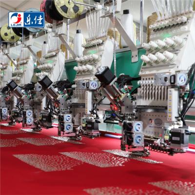 China Hotels 12 Head 4 Industrial Sequin Embroidery Machine in Bangladesh for sale