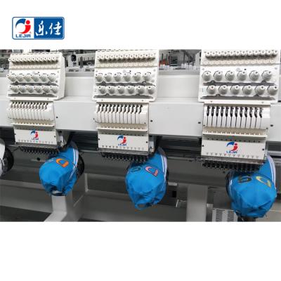 China Lejia Best Quality 12 Heads Automatic Cap / T-shirt Embroidery Machine for sale