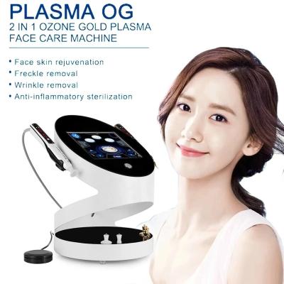 China Wrinkle Remover 2 in 1 Ozone Jet Plasma Eyelid Lifting Freckle Removal Device Anti Wrinkle Facial Lifting Machine for sale