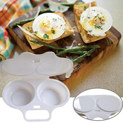 China Viable Poached Egg Plastic Mold Cooker Egg Breakfast Food Grade Non-Stick Cup Kitchen Tool for sale