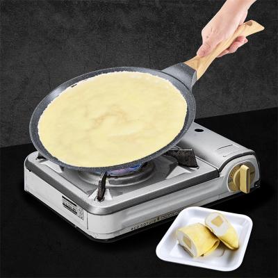 China Viable Chinese Supplier Thickened Heatproof Wooden Steak One Piece Handle Cast Iron No for sale