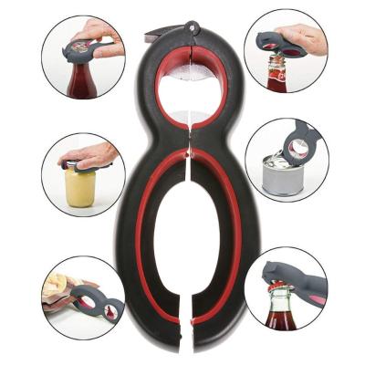 China Viable Multifunctional Key Can Opener Handle Seasoning Sauce Canned Lid Opener Kitchen Instrument for sale