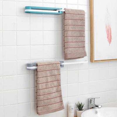 China Morden Luxury Bathroom Shoe Rack Towel Rack Plastic Folding Multifunctional Bathroom Storage Rack Products for sale