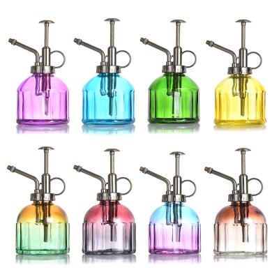 China Garden Tools Household Horticulture Plant Mist Sprayer Flower Pot Press Water Sprayer Glass Watering Fleshy Watering Can for sale