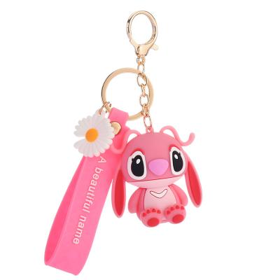 China Eco-Friendly Professional Custom 3d Cartoon Key Chain Factory Direct Sales PVC Key Chain Factory Bag Pendant Animal Gift for sale