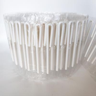 China Environmental Friendly Hot Sale Pak Paper Curved Straws For Tetra Milk Packaging Wholesale Low Cost for sale