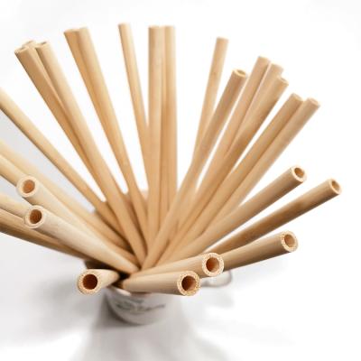 China Free Samples Disposable Bamboo Straw Amazon Success Reusable Eco And Degradable Bamboo Drinking Straws for sale