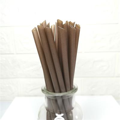 China Disposable Biodegradable Eco - Friendly Compostable Drinking Coffee Coffee Grounds Straws for sale