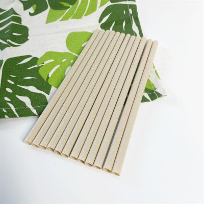 China Amazon Success Disposable Wheat Biodegradable Fiber Drinking Straws Tip Healthy Eco Customized for sale