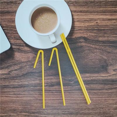 China 100% Cornstarch Disposable Biodegradable Non Plastic Drinking Straw PLA Bendable Compostable Straws for sale