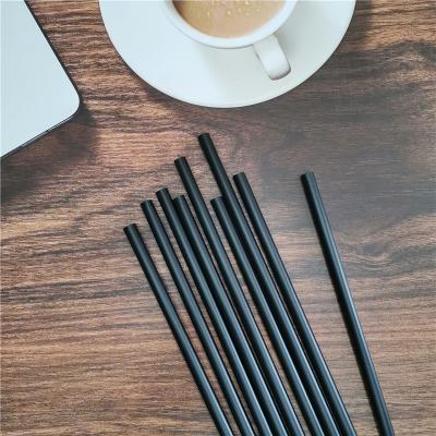 China 100% Biodegradable Disposable Cornstarch Drinking Straw Pla Non Plastic Compostable Straws for sale