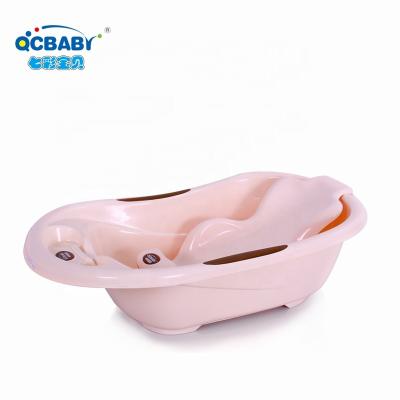 China 2018 New PP Children Plastic Bathtub With Bath Chair For Newborn Baby for sale