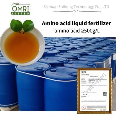 China Plant Source Amino Acid Organic Water Soluble Fertilizer for sale