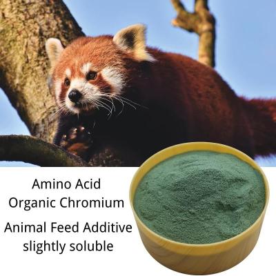 Κίνα Amino Acid Organic Chromium Animal Pet Feed Additive Green Powder Slightly Soluble CrMet προς πώληση